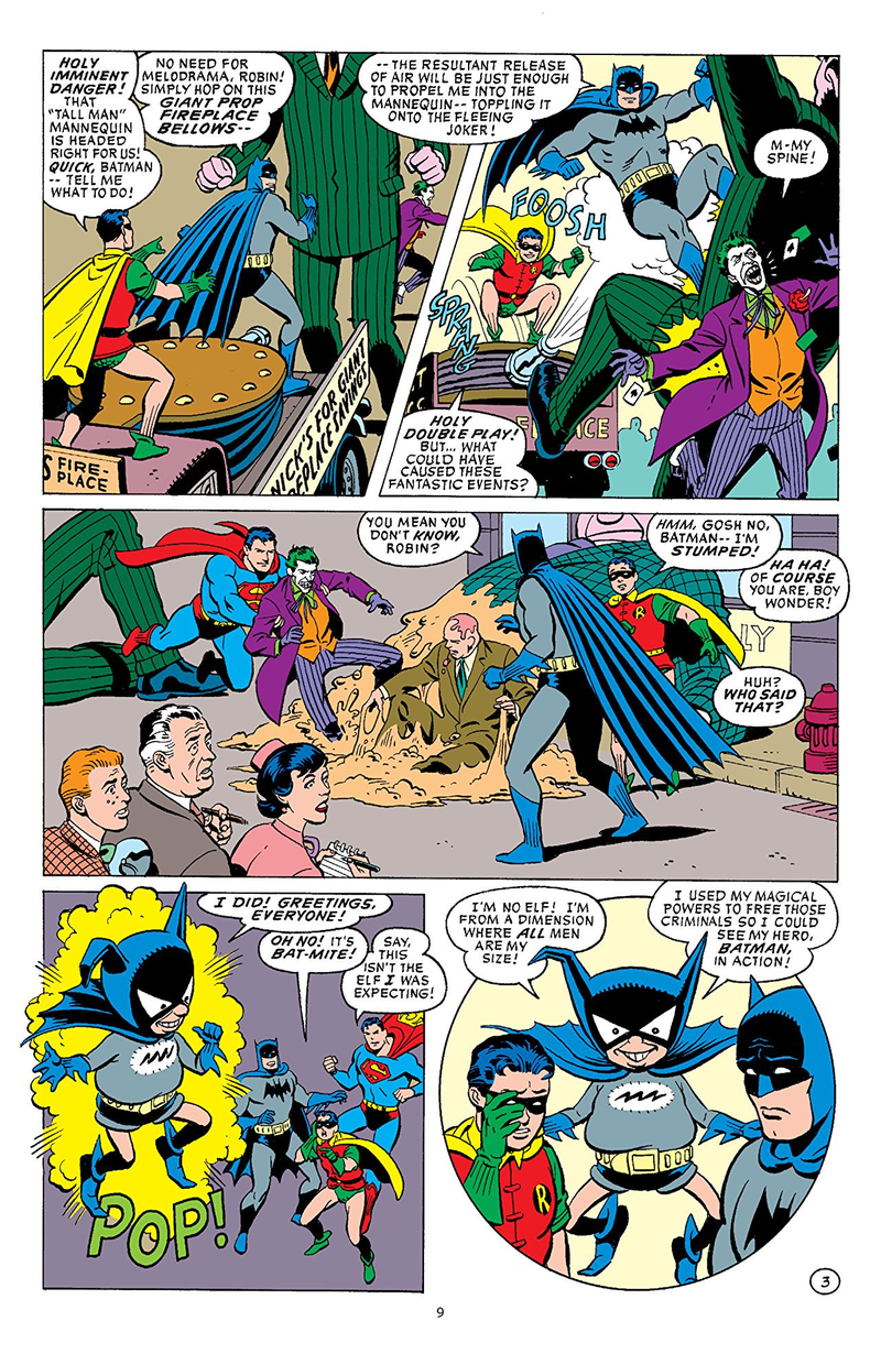 Page three of Superman and Batman: World’s Funnest.